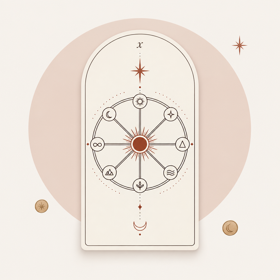 Tarot card X, wheel of fortune — Career & Money reading
